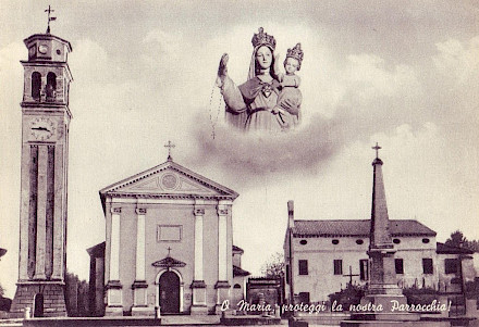 «O Maria, proteggi la nostra Parrocchia»